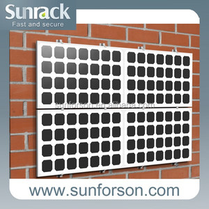 Wandfassade Solarmontagesystem Balkonhalterung Wandhalterungen Halterung Solarmodul einstellbares Solar-Wandgestellsystem