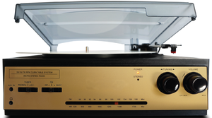 Vinyl-Plattenspieler mit CD-Player Kassetten aufzeichnung & Player USB/SD FM-Radio - Product Image 2