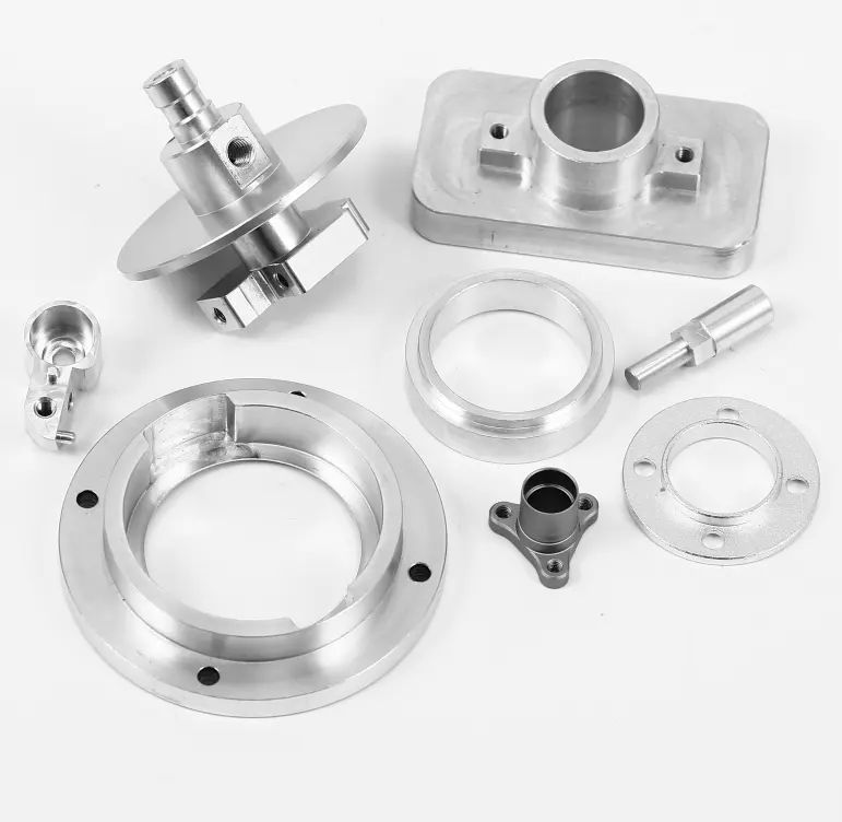 Produttori di componenti lavorati di precisione personalizzato parti metalliche di precisione di cnc in alluminio parte di macchina