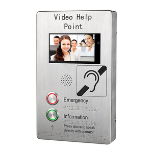 VoIP Điện Thoại Khẩn Cấp IP VIDEO Điện Thoại Hệ Thống Intercom Point-Of-Cave Video Intercom Cho Viễn Thông - Product Image 6