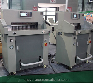 Otomatik hidrolik giyotin kağıt kesici 72CM, elektrik kağıt kesici - Product Image 2
