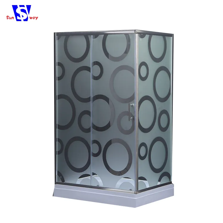 Recintos de ducha de fibra de vidrio de alta calidad de 90x90x195cm, recintos de ducha baratos, cabina de ducha de pie