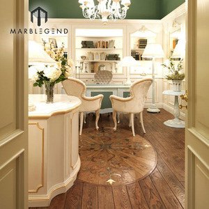 China Manufacturer New Fashion Interior Decorative Wood <strong>Inlay</strong> Laminate Parquet Flooring - Product Image 2
