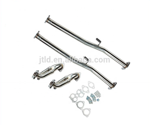 Yüksek Kaliteli Paslanmaz Çelik egzoz borusu Yüksek Kaliteli uyar Nissan 90-96 300ZX <span class=keywords><strong>Turbo</strong></span> 3.0L Fairlady Z32 VG30DETT