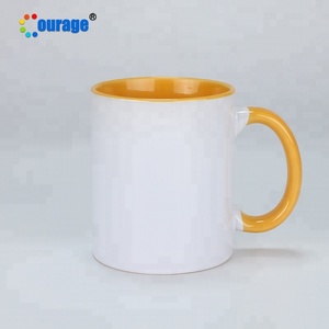 批发五颜六色的内部处理便宜升华空白杯子出售 - Product Image 4