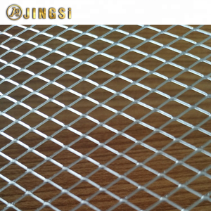 Rete metallica espansa della protezione della grondaia di alluminio di apertura del diamante 4x8mm per la rete metallica rivestita del Pvc di rendimento elevato della copertura della trincea