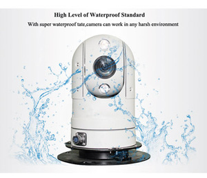 Face Recognition Vehicle Mounted Infrared AHD PTZ DOME <strong>Camera</strong> with Built-in Built-in Voltage Stabilization Module - Product Image 2