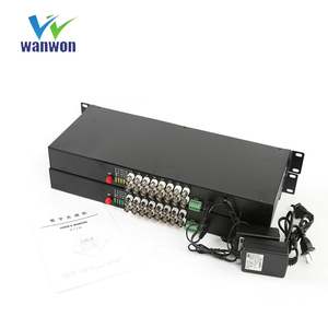 16 CH Analog Video Fiber <strong>Optical</strong> Media Converters for CCTV, FC ,S/M up 20Km