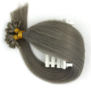 Wholesale 10A Thick Pre Bonded Keratin Nail <strong>U</strong> Tip Cutical Aligned <strong>Human</strong> Hair Extensions Straight Ombre Hair 14-28&quot; 1g/<strong>s</strong> - Product Image 4