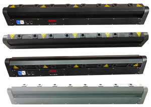 E-2400RGB DMX aydınlatma 2400mw RGB lazer işın işıkları bar