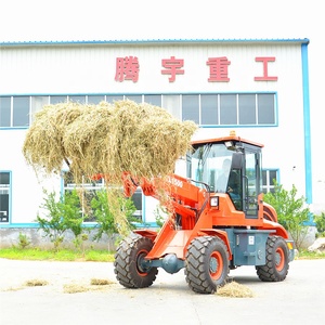 人気使用伸縮ホイールローダー<span class=keywords><strong>TL1500</strong></span>砂スプレッダー、1.5トンミニバックホーローダのためのマルチユース