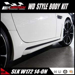 SLK sınıfı R172 dönüştürülmüş kiti WD stili için gövde kiti ön tampon uydurma <span class=keywords><strong>MB</strong></span> SLK sınıfı R172 2011Y ~