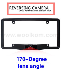 3 in 1 USA License Plate Frame Recognition Rear View Backup Camera Parking <strong>Sensor</strong> With Night <strong>Vision</strong> - Product Image 5