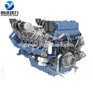 450hp 500hp 550hp 650hp 700hp 750hp 900hp 1000hp 1100hp船内ボードボート海洋船ウェイチャイディーゼルエンジン価格
