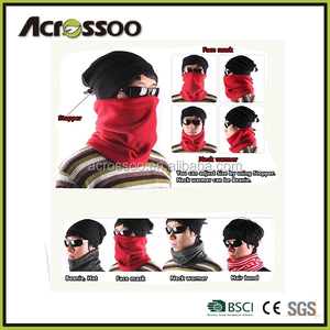 polyester fleece neckwarmer multifunctional <strong>snood</strong> neck gaiter - Product Image 6