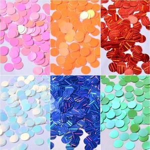 HOT SALE SequinsフラットラウンドpvcルースSequin Paillette縫製クラフト衣類の結婚式のChristmas Decoration