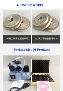 小型立铣刀磨床 M3-M12 便携式磨机磨床，X12 铣刀磨刀机 - Product Image 6