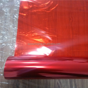 防静电涂覆pet薄膜红色透明<span class=keywords><strong>mylar</strong></span>聚酯薄膜