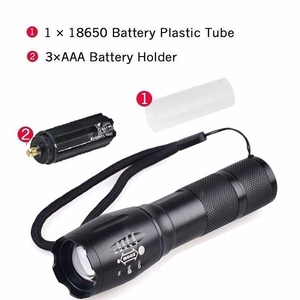 批发 LED 战术手电筒 18650 可充电防水可调整手电筒