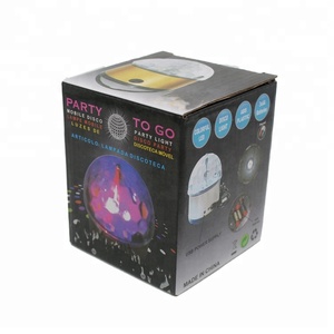 זול 3 * AA סוללה מופעל <span class=keywords><strong>LED</strong></span> מפלגת אור <span class=keywords><strong>LED</strong></span> פלסטיק דיסקו כדור אור