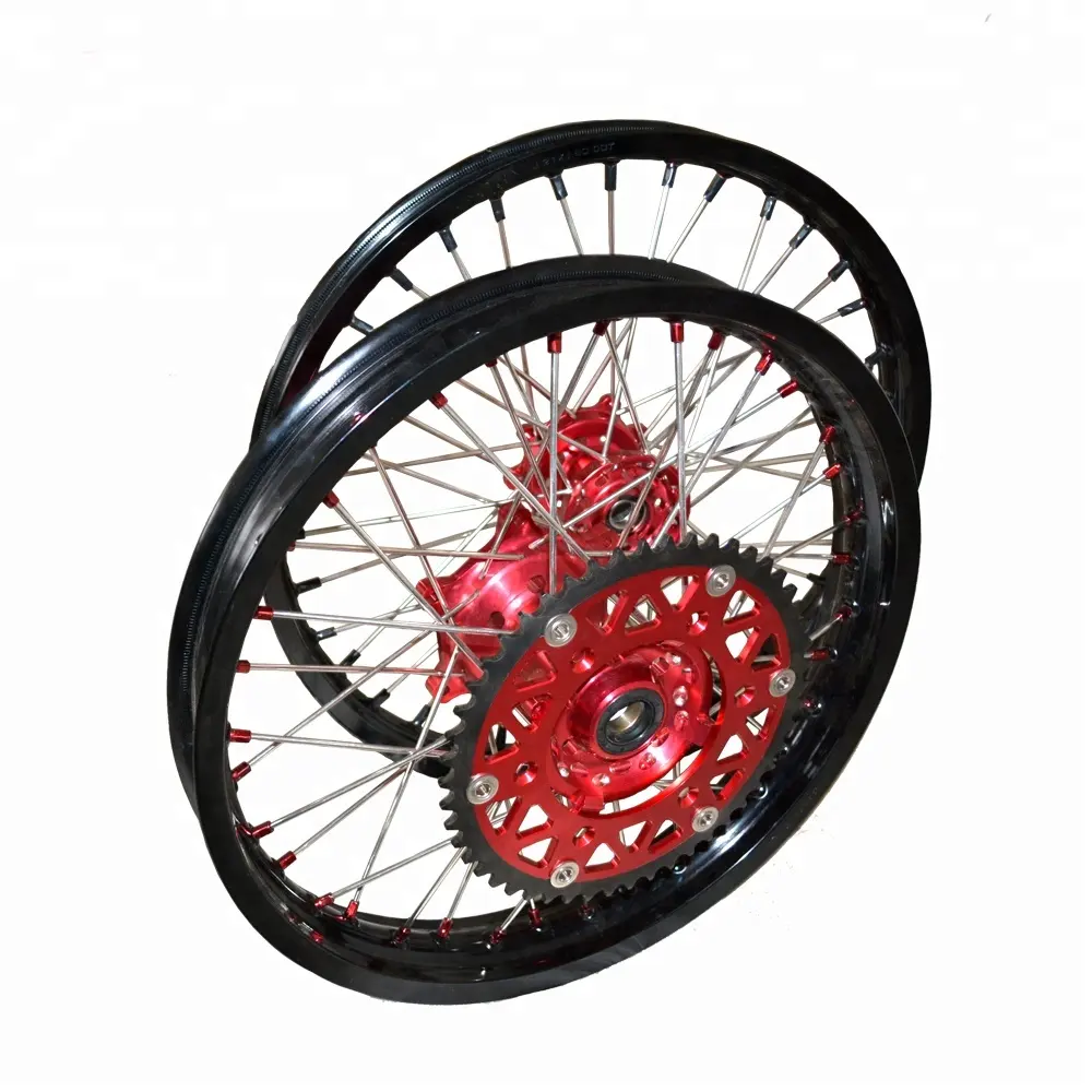 Jantes et pneus de mobylette 18x2.15 pour moto de course, Motocross, MX