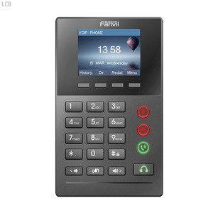 <span class=keywords><strong>Fanvil</strong></span> <span class=keywords><strong>X2</strong></span> IP telefon 2 SIP hattı HD ses 2.8 "renkli ekran kulaklık EHS desteği Plantronics kulaklıklar voip sip ip telefon