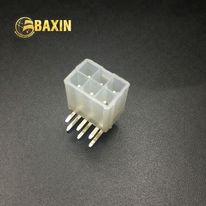 6针4.2毫米间距直角molex 6针连接器，用于pcb板公头5569-6WA - Product Image 2