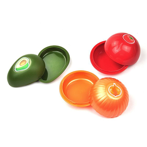 มะเขือเทศหัวหอมผักรูปอาหารเซฟเวอร์ภาชนะเก็บพลาสติกกล่องตู้เย็น - Product Image 2