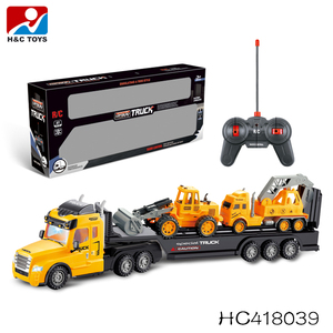 汕頭玩具新4チャンネル<span class=keywords><strong>rc</strong></span>タンカートラックおもちゃのオイルタンクトラックのおもちゃHC418030