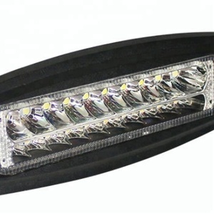 Lightechauto Wholesale DRL Dual Color White Amber <strong>20W</strong> Flush Mount Slim <strong>LED</strong> Work Light for Truck <strong>12v</strong> Offroad Auto Cars - Product Image 6
