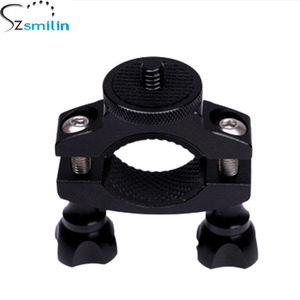 Action Camera Bike <strong>Mount</strong>,Aluminum Bike Handlebar Adapter 360 Degree Rotatable Bicycle Rack <strong>Mount</strong> for Action Cam Sport Camera - Product Image 3