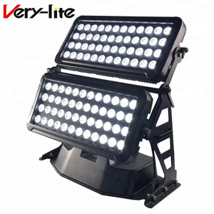 Açık Pro yüksek güç LED şehir renk 96*10W projektör RGBW 4in1 DMX LED sahne duvar yıkayıcı ışık