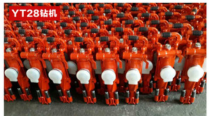 多用途采矿机械YT29A气动千斤顶锤式凿岩机，带推料腿FT160A - Product Image 3