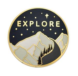 High Quality Full Color Custom Lapel Pins Us Hat <strong>Badges</strong>