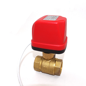 CWX-50K电子阀AC220V DN20电动球阀风机盘管电动断水阀 - Product Image 4
