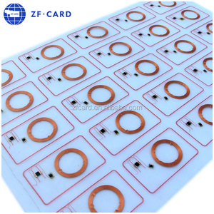 13.56Mhz Nfc Slim מותאם אישית מודפס Rfid חסימת כרטיס שיבוץ