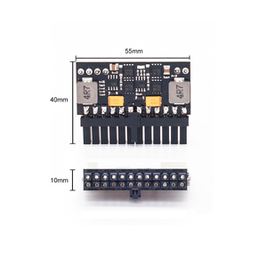 Rgeek mini itx 24pin 12v dc, módulo de fonte de alimentação para computador carro, saída de 150w