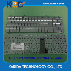 <span class=keywords><strong>HP</strong></span> Pavilion <span class=keywords><strong>HDX16</strong></span> Serisi için yeni Yedek Klavye X16 X16T UT6 Gümüş Laptop Klavye Düzeni BUNU BIZE