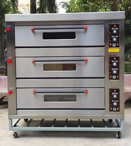 สองชั้น4ถาดอบขนมปังเตาอบแก๊สสำหรับขาย - Product Image 6