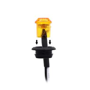 1-1/4 \ "6 <span class=keywords><strong>LED</strong></span>マーカーランプアンバー & ホワイト12Vデイタイムランニングライト車用<span class=keywords><strong>50000</strong></span>時間12ヶ月保証