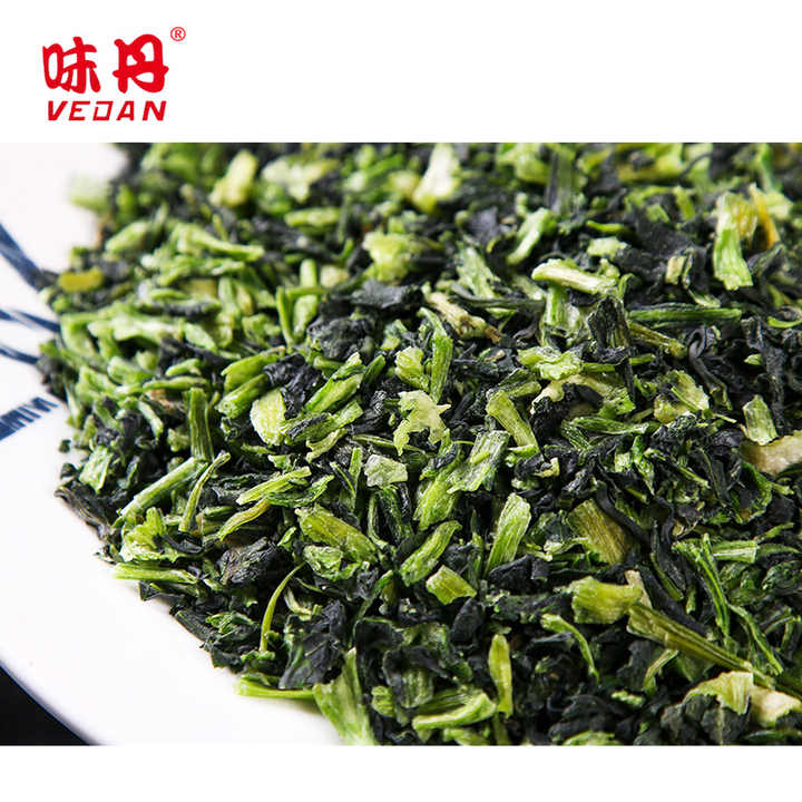 Bok choy chinois déshydraté, chou vert séché Cheonggyeongchai pour ramen, nouilles instantanées