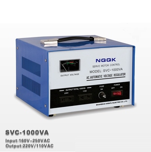 <strong>1000va</strong> <strong>SVC</strong>-1000 Single Phase Voltage Regulator Automatic Ac Voltage Regulator for Fridge - Product Image 3