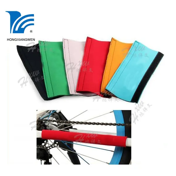 Bike Cycling Bicycle Chain Vehicle Fork Care Protector Guard Cover Color Red