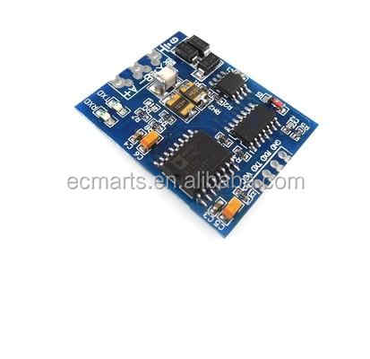 Module TTL vers RS485 Convertisseur de signal RS485 Module de qualité industrielle UART Port série à puce unique isolé 3V 5.5V
