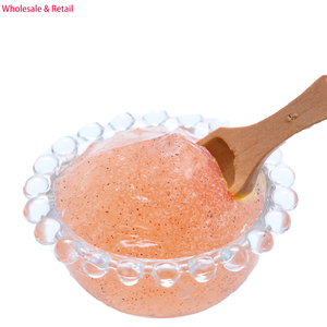 Doğal bitkisel vücut fırçalayın peeling jel kaldırmak ölü cilt nemlendirici vücut bakımı için