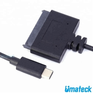 Toptan USB 3.1 tip C adaptör kablosu (USB-C ila kablo USB C dönüştürücü) için 2.5 "SATA I