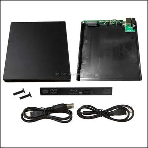 集成开发环境到USB 2.0笔记本电脑<span class=keywords><strong>DVD</strong></span>光盘RW驱动器的外部盒外壳盖