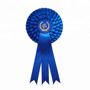 China Manufacturer Handmade Award Ribbon <strong>Rosette</strong> for Horse - Product Image 6