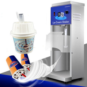 Kademesiz hız 0-3600rpm ticari Mcflurry Flurry dondurma razzle makinesi üreticisi mikser Shaker Blender