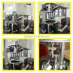 Lab planet Dispersing güç mikser için lityum pil sıcak eritme yapışkan Film laminasyon makinesi silikon mastik makinesi - Product Image 4